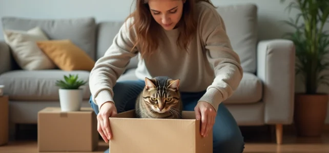 Astuces essentielles pour habituer votre chat à son nouvel environnement après un déménagement